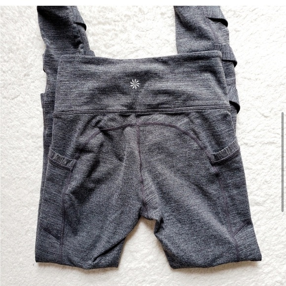 ATHLETA ‘Chaturanga’ High Waist Criss Cross Cut Out Legging Size XS - Picture 6 of 8